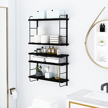 Bathroom Shelf Kitchen Organizer Shelves Corner Frame Aluminum