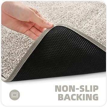 1.7x4 Feet Bedside Rugs Floor Rugs for Bedroom, Machine Washable Extra –  Modern Rugs and Decor