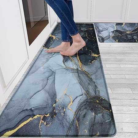 Cushioned Anti Fatigue, Non Slip Padded, 17x79 Long Foam, Waterproof –  Modern Rugs and Decor