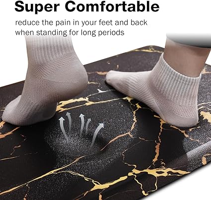 17.3x28 Anti-Fatigue Comfort Mat,1/2 Inch Non Slip Foam