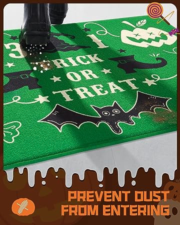 TRICK OR TREAT Outdoor Mat – Mocha's Creative Corner