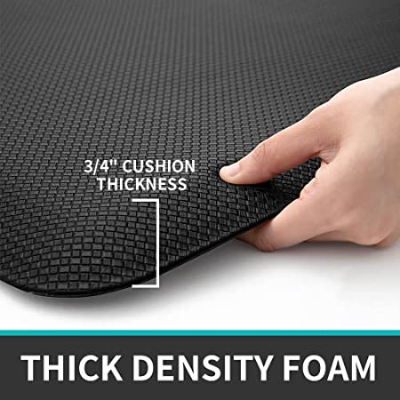 DEXI Kitchen Mat Cushioned Anti Fatigue Comfort Floor Runner Rug for  Standing Desk Office,3/4 Inch Thick Cushion 17