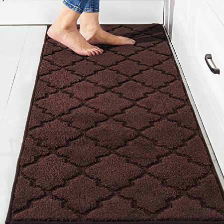 COSY HOMEER Soft Kitchen Rugs [2 PCS] for in Front of Sink Super