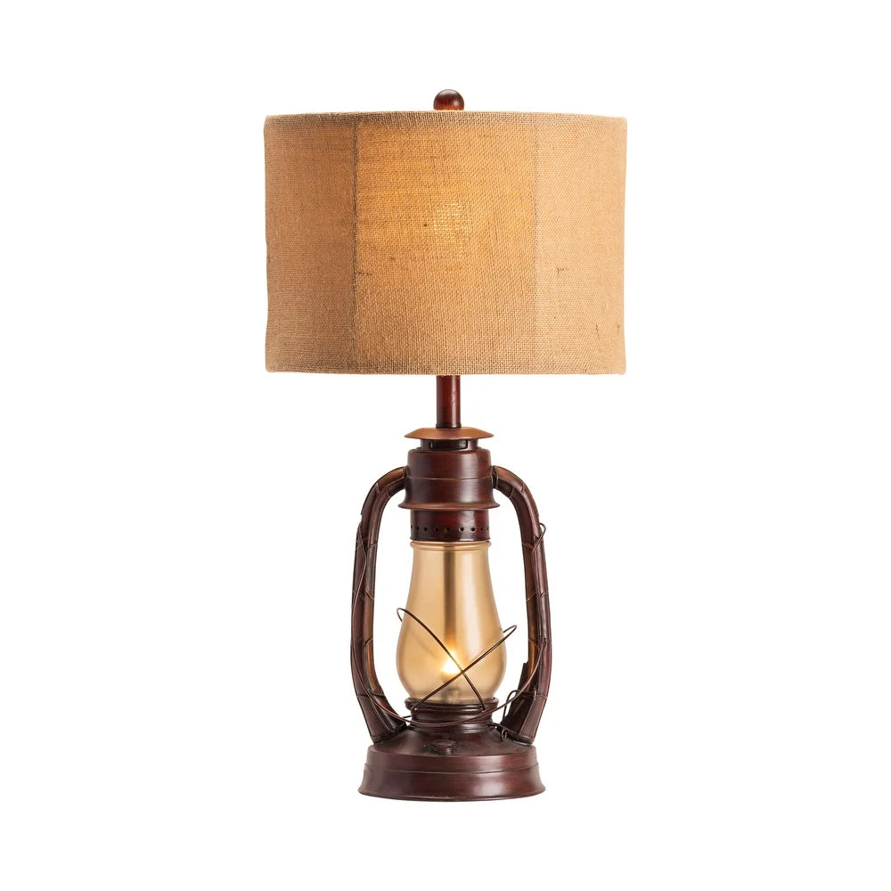 Vintage Lantern Accent Lamp