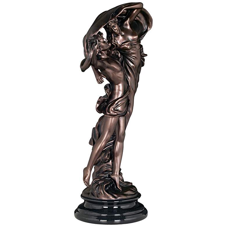 Floating Dancing Couple Bronze Finish 25 3/4