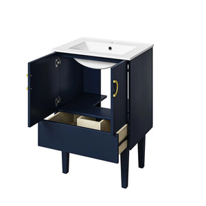 Roberto 24" Bathroom Vanity with a Full Lacquer Finished Base