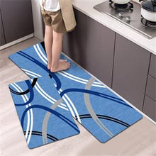 Modern Abstract Design Cushioned Anti Skid Waterproof Mat