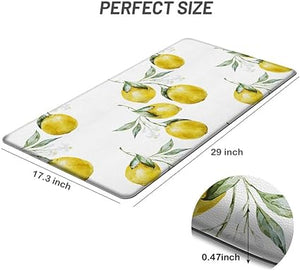 Anti Fatigue Mats for Kitchen Floor Cushioned, Non Skid Washable Memory Foam Kitchen Rugs and Mats for Bedroom, Office, Sink, Laundry