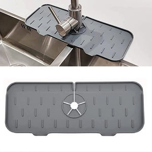 Kitchen Bathroom Silicon Sink Splash Drying Mat