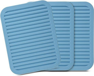 Versatile Silicone Trivet Hot Pad for Kitchen, Pack 3