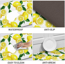 Anti Fatigue Mats for Kitchen Floor Cushioned, Non Skid Washable Memory Foam Kitchen Rugs and Mats for Bedroom, Office, Sink, Laundry