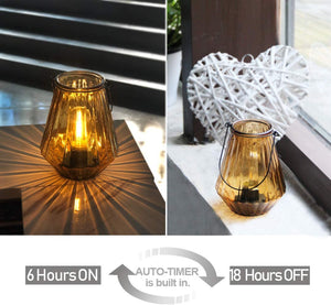 Battery Operated Lamp Hanging,Cordless LED Table Lamp with Timer, Decorative Lantern Light