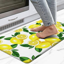 Anti Fatigue Mats for Kitchen Floor Cushioned, Non Skid Washable Memory Foam Kitchen Rugs and Mats for Bedroom, Office, Sink, Laundry 17.3*29''