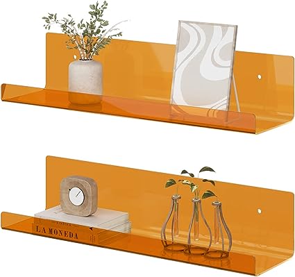 Small Floating Shelf For Wall,acrylic Floating Shelves, Wall