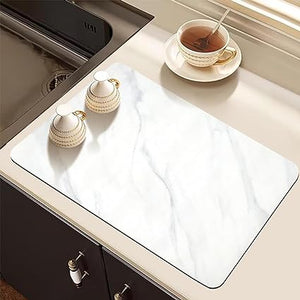 Super Absorbent Coffee Dish Large Kitchen Absorbent Draining Mat