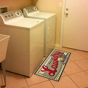 Anti Fatigue Nonslip Comfort Mats Floor Runner for Bathroom Kitchen Laundry Room Decor, 59''×20''