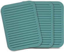 Versatile Silicone Trivet Hot Pad for Kitchen, Pack 3