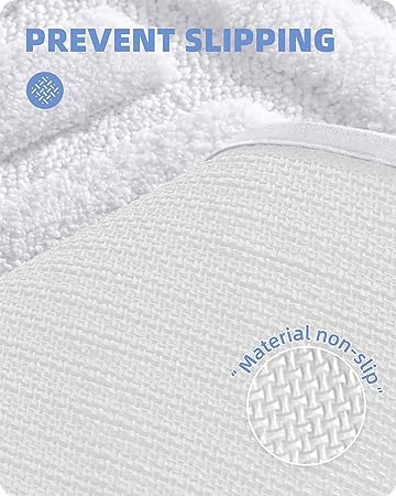 Upgraded White Bathroom Rugs - Refresh Your Bathroom with Color G Abso –  Modern Rugs and Decor