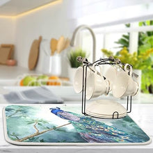 Absorbent Microfiber Protector for Kitchen Countertops 16 X 18 Inch Natural Fresh Fruits Dry Dishes Pads Tableware Mats