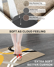 Modern Abstract Design Cushioned Anti Skid Waterproof Mat