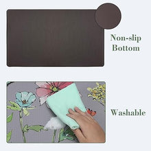 Non Slip Sets of 2, Cushioned Anti Fatigue Kitchen Mats for Floor, Non Skid Washable