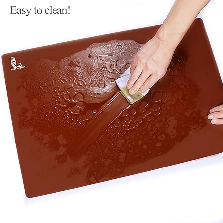 Heat Resistant Thick Silicone Counter, Non Stick Pastry Baking Mat, 23 –  Modern Rugs and Decor