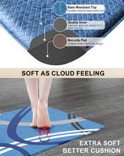 Modern Abstract Design Cushioned Anti Skid Waterproof Mat