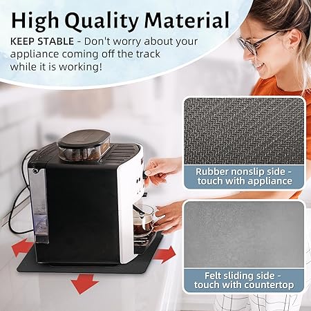 Sliders 360 Degree Rotation Moving Heat Resistant on Counter, Applianc –  Modern Rugs and Decor