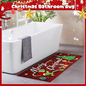 Non Slip Entrance Christmas Front Door Mat (20 * 31in)