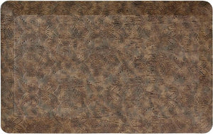 Emeril Lagasse Kitchen Mat, Textured, 19.6"x39" Rectangle,Beige