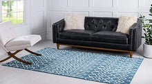 Geometric Kasbah Trellis Collection Rug – 2' X 10' Runner Beige Low Pile Rug