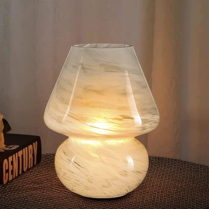 Battery Operated Table Lamps Timer, Cordless Lamp with LED Bulb