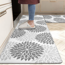 Anti Fatigue Set of 2 Waterproof Non Slip Kitchen Mats 17"x48"+17"x28"