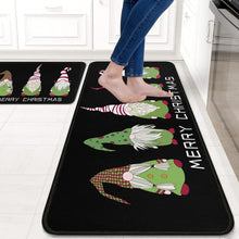 Sets of 2, Decoration Rubber Backing Non-Slip Absorbent, Waterproof Mats - 17x30+17x48inch