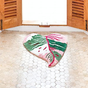 Begonia Non Slip Bath Mat - 45.3" x 16.3"