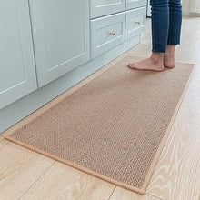 Kitchen Rugs and Mats Non Skid Washable, Absorbent Runner Rugs for Kitchen, Front of Sink, Kitchen Mats for Floor (Beige, 20"x47")