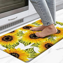 Anti Fatigue Mats for Kitchen Floor Cushioned, Non Skid Washable Memory Foam Kitchen Rugs and Mats for Bedroom, Office, Sink, Laundry