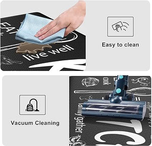 Anti Fatigue Kitchen Mats [2PCS] Non-Skid Waterproof Kitchen Mats