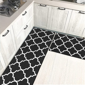 Set of 2 Non-Slip Bohemian Kitchen Runner Rug 63*19.7/31.5*19.7