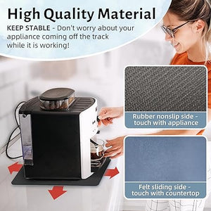 Sliders 360 Degree Rotation Moving Heat Resistant on Counter, Applianc –  Modern Rugs and Decor