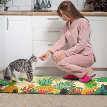 Strawberry Cat Kitchen Mats Set 2 Piece