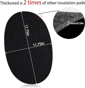 4 Pieces Heat Resistant Mat,Small Appliance Non-slip Mat for Air  Fryer,Blender, Coffee Maker, Toaster,Blender Thickened Kitchen Countertop  Protector