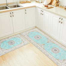 Set of 2 Non-Slip Bohemian Kitchen Runner Rug 63*19.7/31.5*19.7