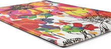 Modern Bright Flowers Anti Fatigue Standing Mat 18" x 30" Cream