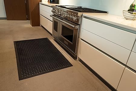 Durable Anti-Fatigue Non-Slip Kitchen Entrance Doormat Drainage
