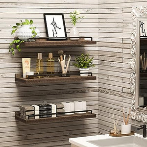 Wood Shelf, Bathroom Sink Shelf, Bathroom Decor, Plant Shelf, Wood