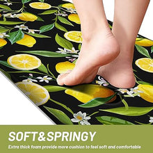 Anti Fatigue Mats for Kitchen Floor Cushioned, Non Skid Washable Memory Foam Kitchen Rugs and Mats for Bedroom, Office, Sink, Laundry