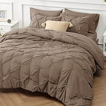 Queen Comforter Set - 7 Pieces, Bed in a Bag with Flat Sheet and Fitted Sheet, Pillowcases & Shams