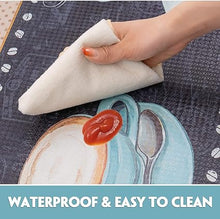 Anti Fatigue Kitchen Mats Non Skid Waterproof Kitchen Rugs, (17"x30"+17"x47")