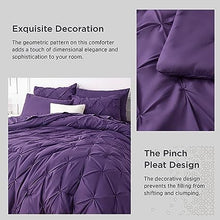 Queen Comforter Set - 7 Pieces, Bed in a Bag with Flat Sheet and Fitted Sheet, Pillowcases & Shams